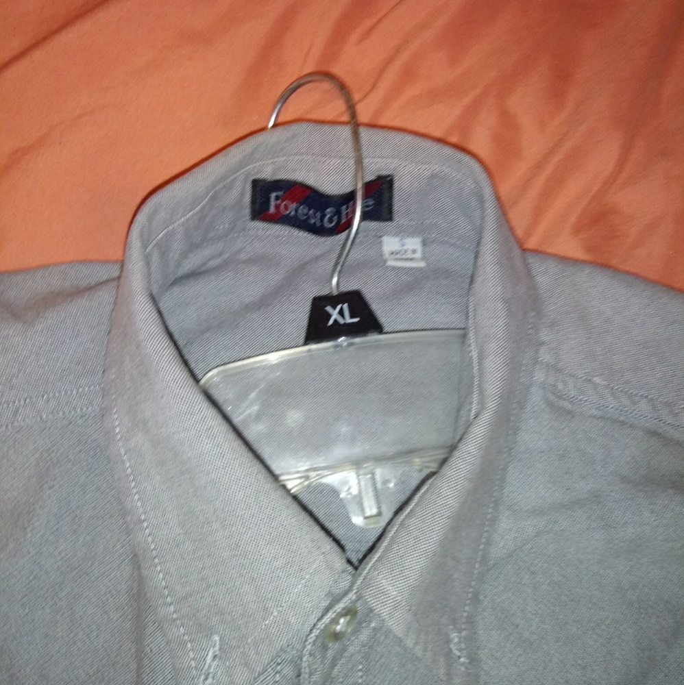 Grey forest and hue dress shirt